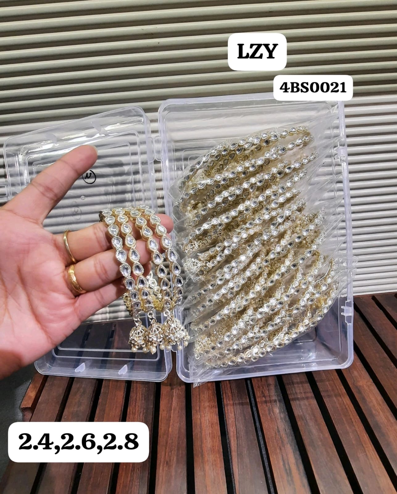 4PC BANGLES BNG 02 2*4