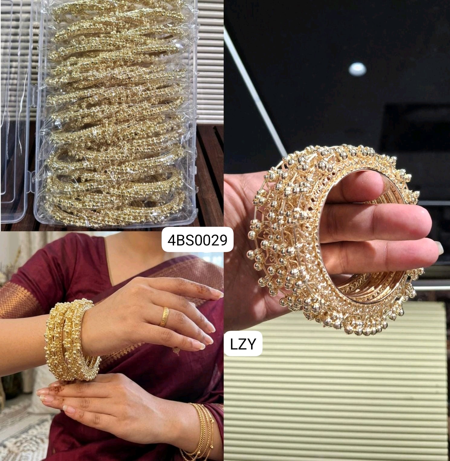 4PC BANGLES BANGLES BNG 08 2*4